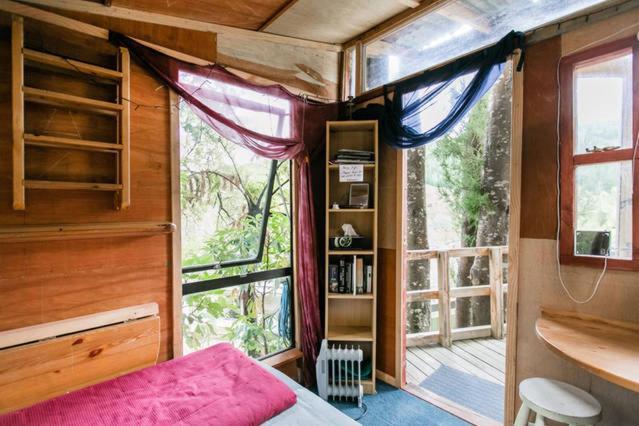 Hotel The Treehut At The Rabbithole, Upper Hutt Akatarawa Exterior foto